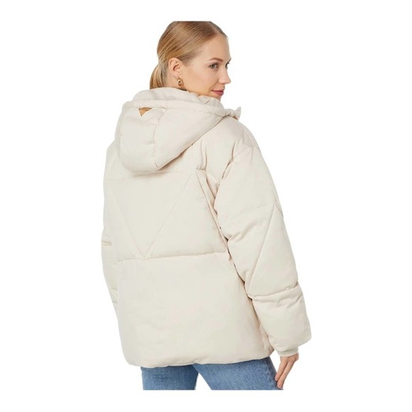 Avec Les Filles Rose Gold Hardware Short Puffer NWT - Picture 2 of 12